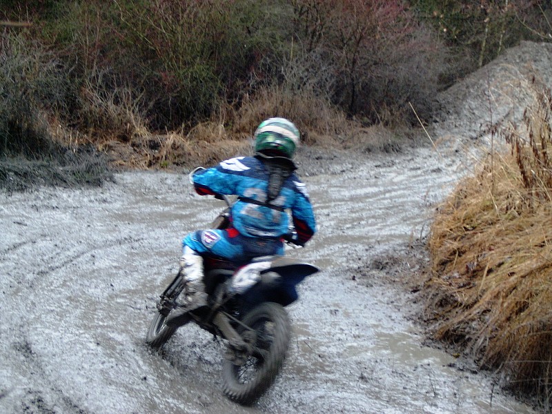 Silvestrovský motokros přelouč 31.12.2009